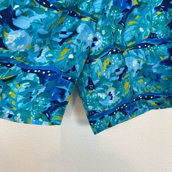 VTG Express silk high waist elastic Bermuda shorts w/original tags/pockets RARE - Picture 3 of 9